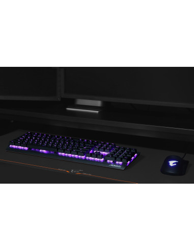 Gigabyte Amp900 Podkładka Dla Graczy Czarny, Pomarańczowy
