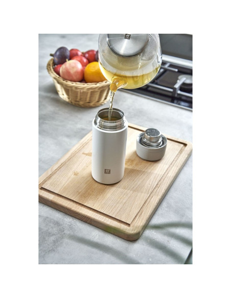 Pojemnik Termiczny Z Zaparzaczem Do Herbaty Zwilling Thermo 39500-511-0 Biały 420Ml