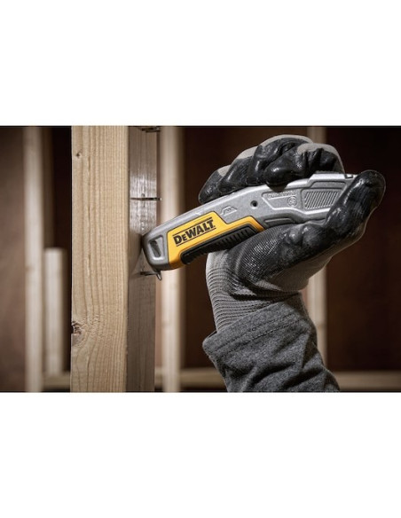Dewalt Dwht10054-0 Nożyk Czarny, Stal Nierdzewna, Żółty Brzytwa