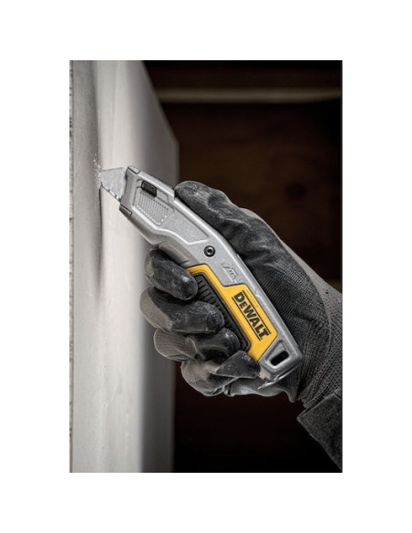 Dewalt Dwht10054-0 Nożyk Czarny, Stal Nierdzewna, Żółty Brzytwa