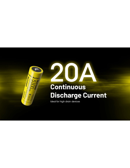 Akumulator Nitecore Nl2153Hp 21700 5300Mah Li-Ion 3,6V