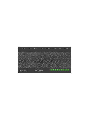 Switch Lanberg Dsp1-1008 (8X 10/100/1000Mbps)