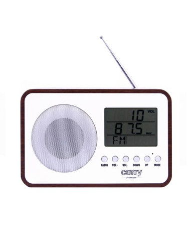 Camry Cr1153 Radio Przenośny Cyfrowy Czarny, Biały