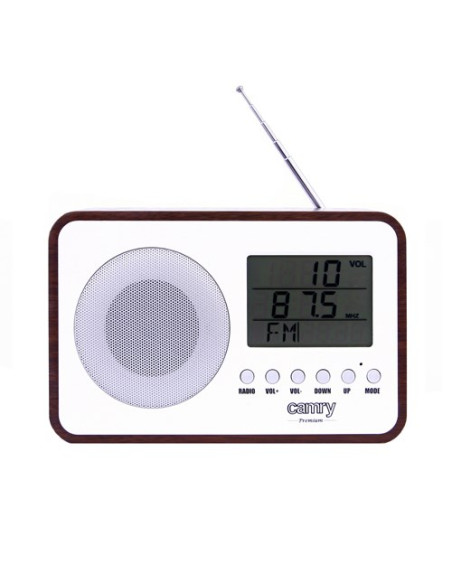 Camry Cr1153 Radio Przenośny Cyfrowy Czarny, Biały