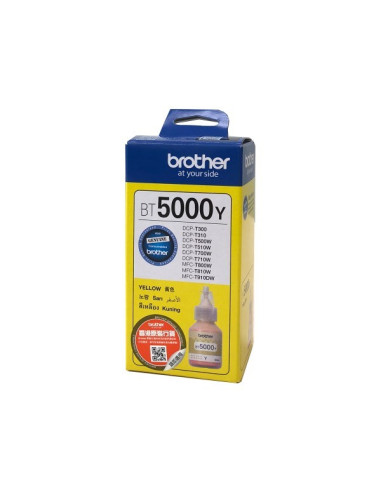 Tusz Brother Żółty Bt5000Y Bt-5000Y, 5000 Str.