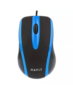 Mysz Uniwersalna Przewodowa Havit Hv-Ms753 (Czarny/Niebieski)