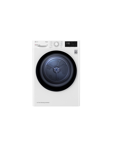Lg Rh80V3Av6N Suszarki Do Prania Wolnostojący Od Przodu 8 Kg A++ Biały