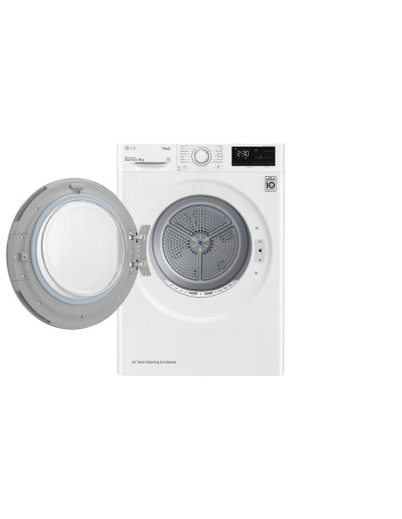 Lg Rh80V3Av6N Suszarki Do Prania Wolnostojący Od Przodu 8 Kg A++ Biały