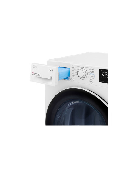Lg Rh80V3Av6N Suszarki Do Prania Wolnostojący Od Przodu 8 Kg A++ Biały