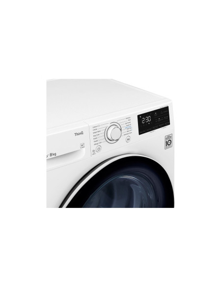 Lg Rh80V3Av6N Suszarki Do Prania Wolnostojący Od Przodu 8 Kg A++ Biały