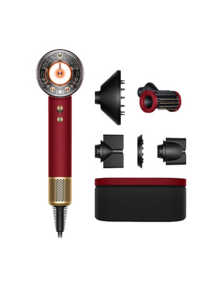 Suszarka Do Włosów Dyson Supersonic Nural Hd16 Velvet Red/Gold, Eu | 1600W, 3 Tryby Szybkości