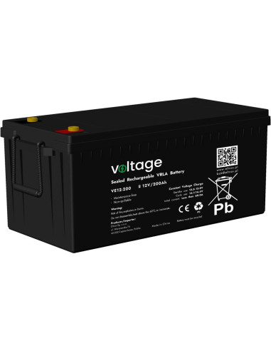 Akumulator Agm Voltage 12V 200Ah Ve12-200 (Żywotność 6-9 Lat)