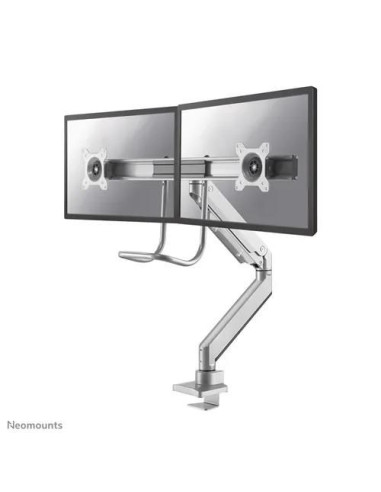 Uchwyt Neomounts Select Tis 10"-32" 2Tft 1 Gelenk Sidabrinis Max.16Kg