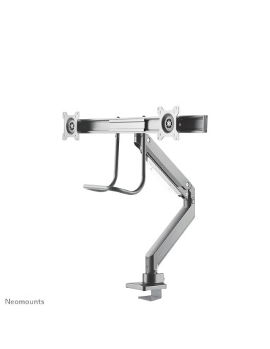 Uchwyt Neomounts Select Tis 10"-32" 2Tft 1 Gelenk Sidabrinis Max.16Kg