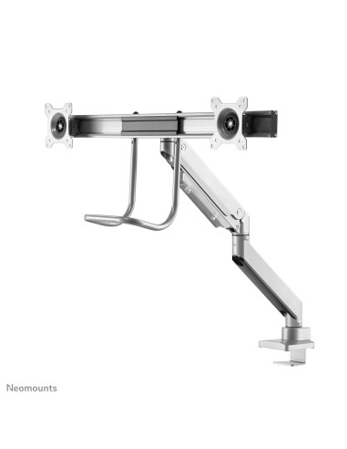 Uchwyt Neomounts Select Tis 10"-32" 2Tft 1 Gelenk Sidabrinis Max.16Kg