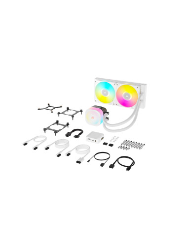 Corsair Icue Link Titan Rx Rgb Procesor Chłodnica Cieczy All-In-One 12 Cm Biały 1 Szt.