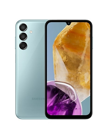 Samsung Galaxy M15 16,5 Cm (6.5") Hybrid Dual Sim 5G Usb Type-C 4 Gb 128 Gb 6000 Mah Jasny Niebieski