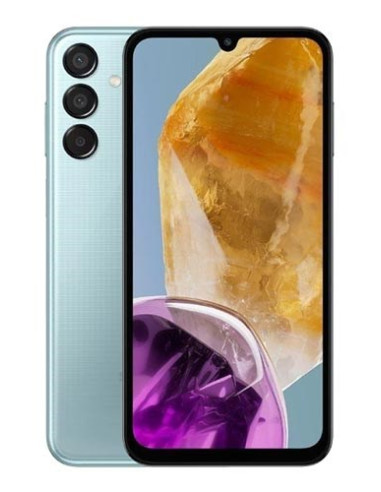 Samsung Galaxy M15 16,5 Cm (6.5") Hybrid Dual Sim 5G Usb Type-C 4 Gb 128 Gb 6000 Mah Jasny Niebieski