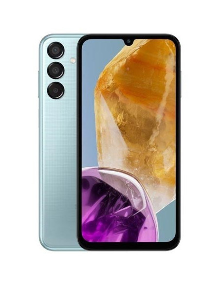 Samsung Galaxy M15 16,5 Cm (6.5") Hybrid Dual Sim 5G Usb Type-C 4 Gb 128 Gb 6000 Mah Jasny Niebieski
