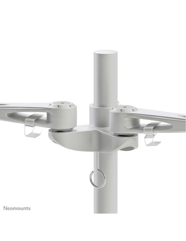 Neomounts Fpma-D935D Uchwyt / Stojak Do Monitorów 68,6 Cm (27") Biurko Srebrny