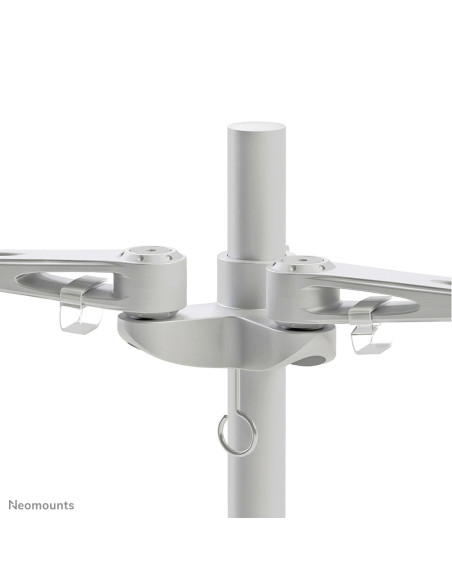 Neomounts Fpma-D935D Uchwyt / Stojak Do Monitorów 68,6 Cm (27") Biurko Srebrny