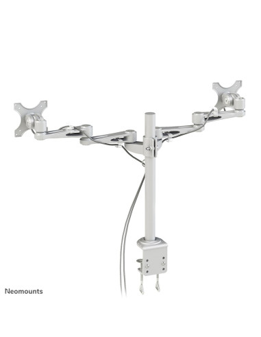 Neomounts Fpma-D935D Uchwyt / Stojak Do Monitorów 68,6 Cm (27") Biurko Srebrny