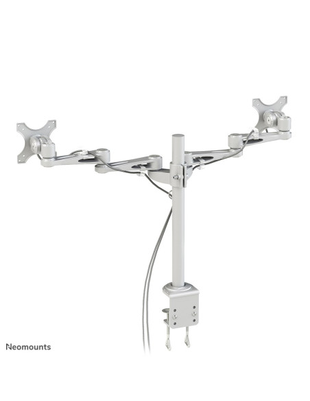 Neomounts Fpma-D935D Uchwyt / Stojak Do Monitorów 68,6 Cm (27") Biurko Srebrny