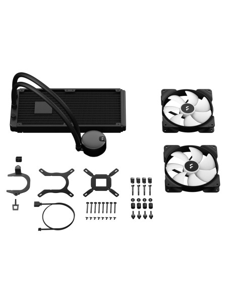 Fractal Design Lumen S28 V2 Rgb Procesor Chłodnica Cieczy All-In-One 14 Cm Czarny 1 Szt.