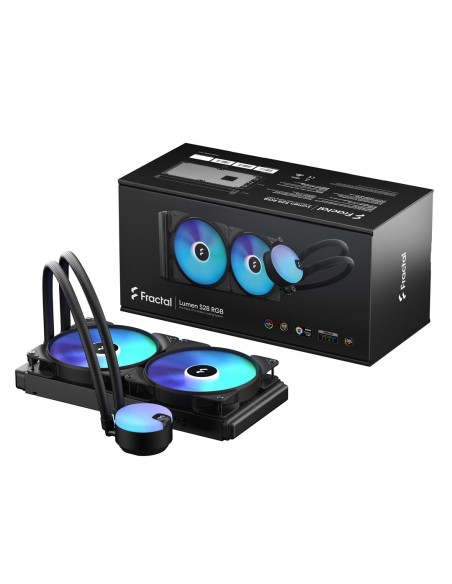 Fractal Design Lumen S28 V2 Rgb Procesor Chłodnica Cieczy All-In-One 14 Cm Czarny 1 Szt.