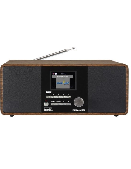 Radio Imperial Dabman I200 Internet/Dab+/Dab/Ukw Holzoptik