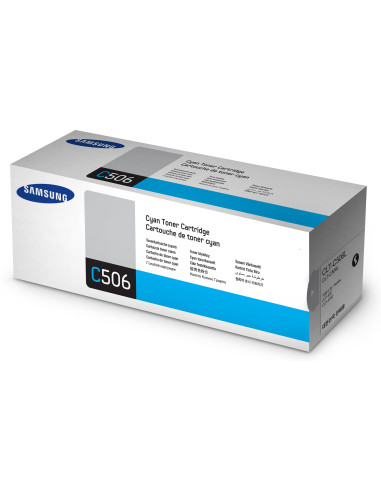 Samsung Oryginalny Błękitny Toner O Wysokiej Wydajności Hp Clt-C506L