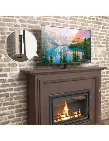 Techly Ica-Lcd 316S Uchwyt / Stojak Do Monitorów 109,2 Cm (43") Biurko Czarny