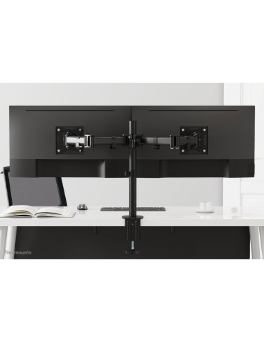Neomounts Nm-D135Dblack Uchwyt / Stojak Do Monitorów 68,6 Cm (27") Biurko Czarny