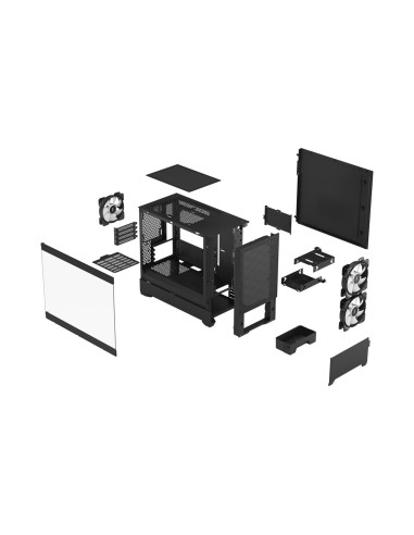 Fractal Design Pop Mini Air Mini Tower Czarny