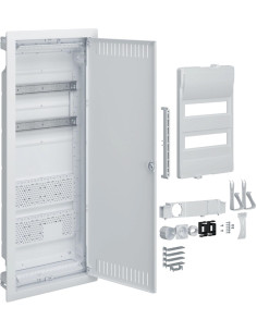 Rozdzielnia Plastikowa Pt Hybrydowa 24M 2X Płyta Montażowa Ip40 865X335X90 Drzwi Perforowane Volta.hybrid
