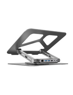 Unitek Podstawka Pod Laptop +Hub Usb-C Hdmi 4K Pd 2