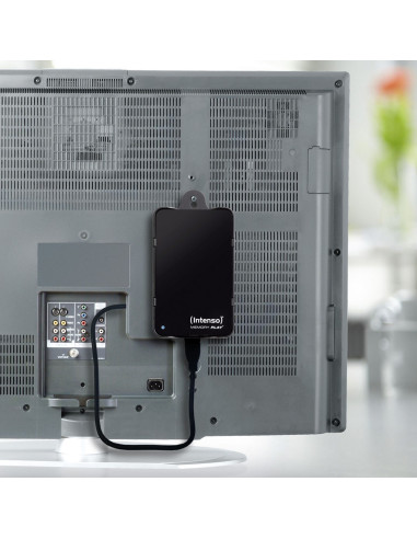 Intenso Memory Play - Festplatte - 2Tb - Extern (Tragbar) - 2.5" (6,4 Cm) - Usb3.0 - 5400 U/Min - Puffer: 8Mb - Schwarz