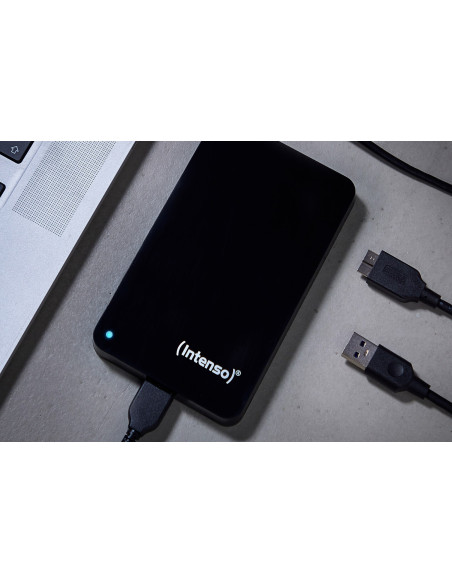 Intenso 6023890 Zewnętrzny Dysk Twarde 2 Tb 5400 Rpm 2.5" Micro-Usb B 3.2 Gen 1 (3.1 Gen 1) Czarny