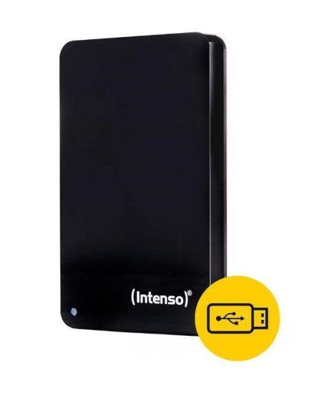 Dysk Zewnętrzny 1Tb Usb3 Z Pamięcią 64Gb Usb, Kolor Czarny, Model Intenso