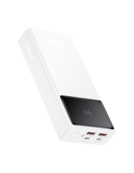 Powerbank Baseus Star-Lord 20000Mah 65W+Kabel Usb-Usb C (Biały)