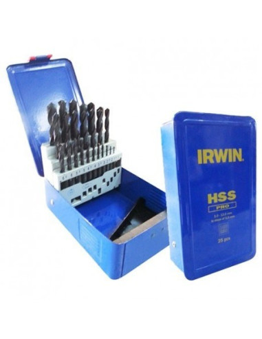 Irwin 10502504 Wiertło Wiertło Spiralne Do Drewna 25 Szt.