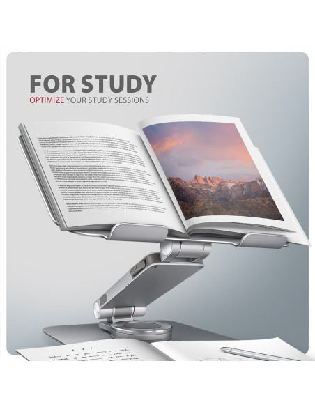 Stojak Na Notebooka 10-17" Obracany Aluminiowy Axagon
