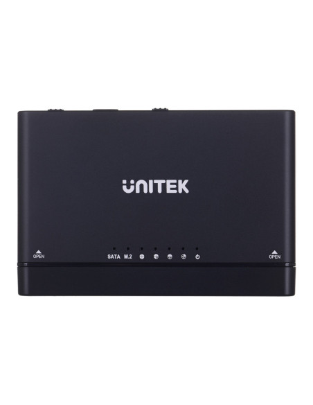 Unitek S1222A Cable Gender Changer Usb 3.2 Sata 2,5/3,5' & M.2 Pcie/Nvme Czarny