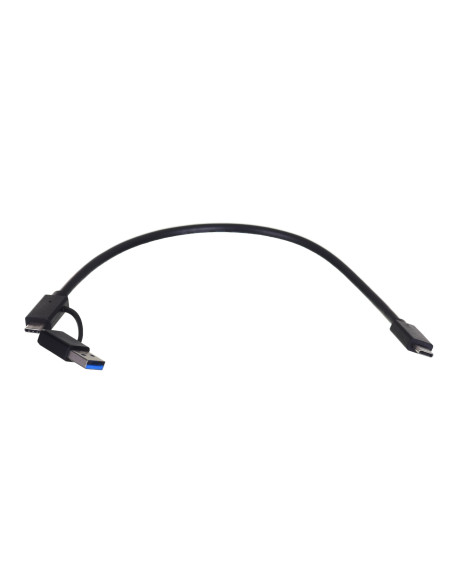 Unitek S1222A Cable Gender Changer Usb 3.2 Sata 2,5/3,5' & M.2 Pcie/Nvme Czarny