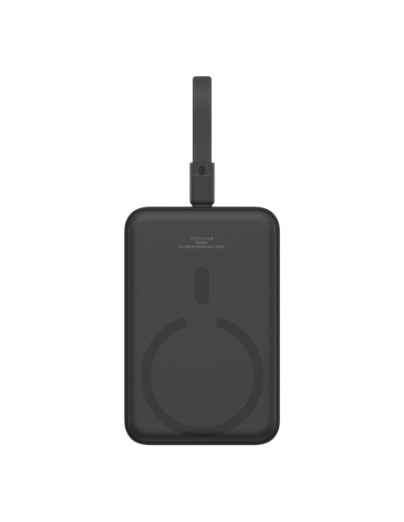 Powerbank Baseus Magnetic Mini Air Wireless 10000Mah 20W+Kabel Lightning (Czarny)