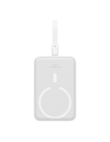 Powerbank Baseus Magnetic Mini Air Wireless 10000Mah 20W+Kabel Lightning (Biały)