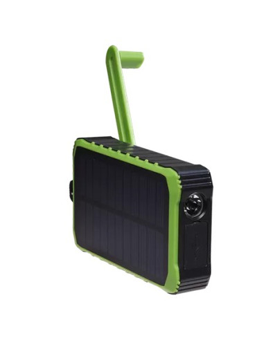 Powerbank Solarny Denver Pso-10012 10000Mah Z Dynamem Na Korbkę