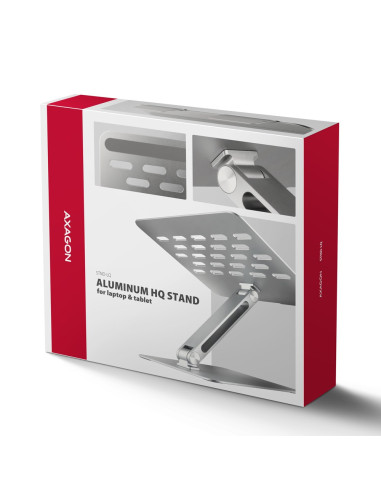 Stojak Na Laptopa 10-16" Aluminum Hq Axagon