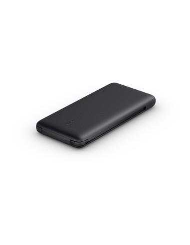 Powerbank Belkin Boostcharge Plus 10K Usb-C Power Bank With Integrated Cables Lightning And Usb-C 10000Mah 18W Black