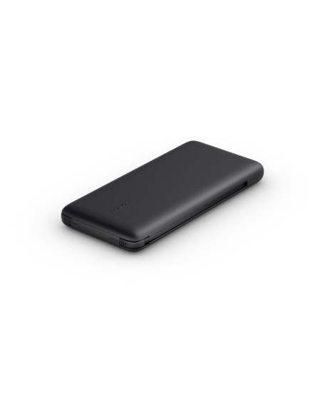Powerbank Belkin Boostcharge Plus 10K Usb-C Power Bank With Integrated Cables Lightning And Usb-C 10000Mah 18W Black